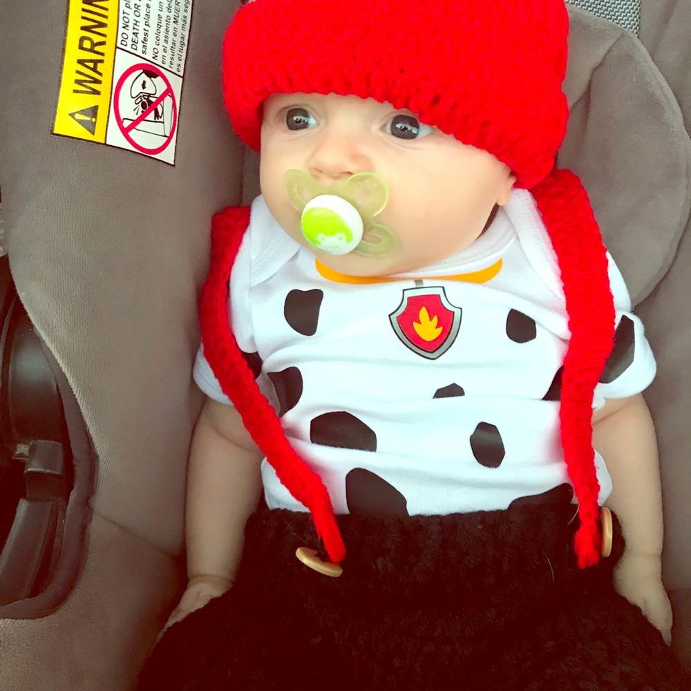 Newborn FIREFIGHTER 👩‍🚒 Outfit